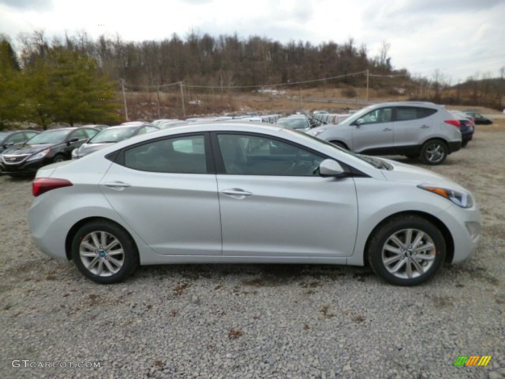 2014 Elantra SE Sedan - Silver / Gray photo #8