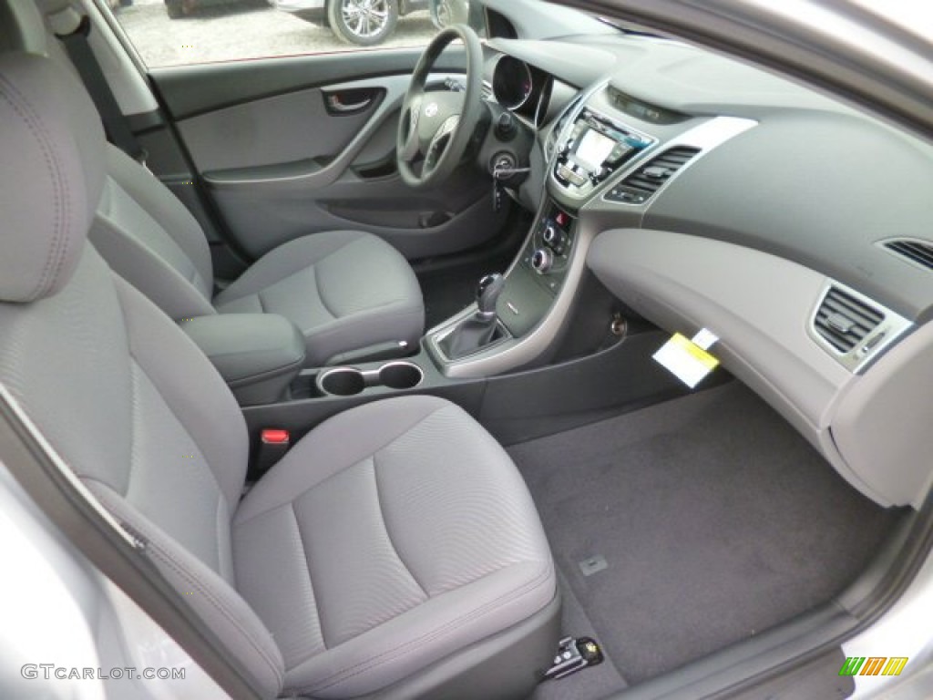 2014 Elantra SE Sedan - Silver / Gray photo #10