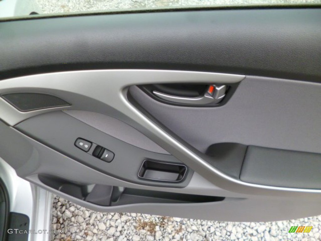2014 Elantra SE Sedan - Silver / Gray photo #11
