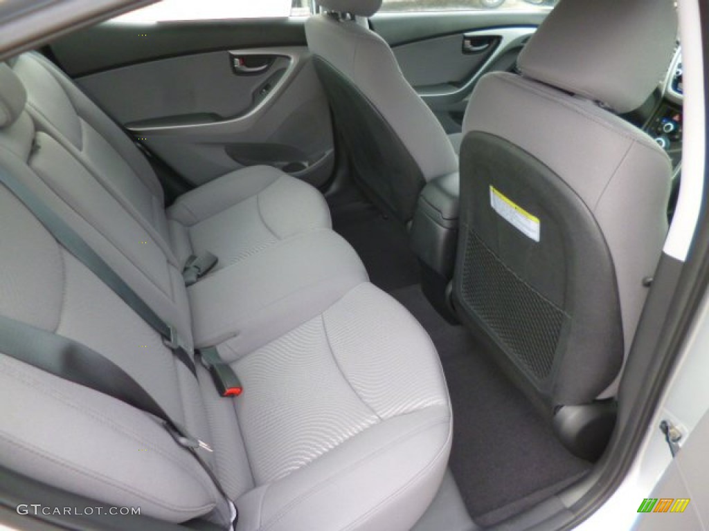 2014 Elantra SE Sedan - Silver / Gray photo #12