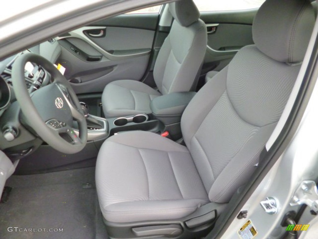 2014 Elantra SE Sedan - Silver / Gray photo #15