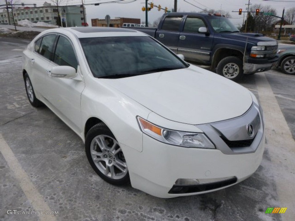 White Diamond Pearl 2009 Acura TL 3.5 Exterior Photo #91054635