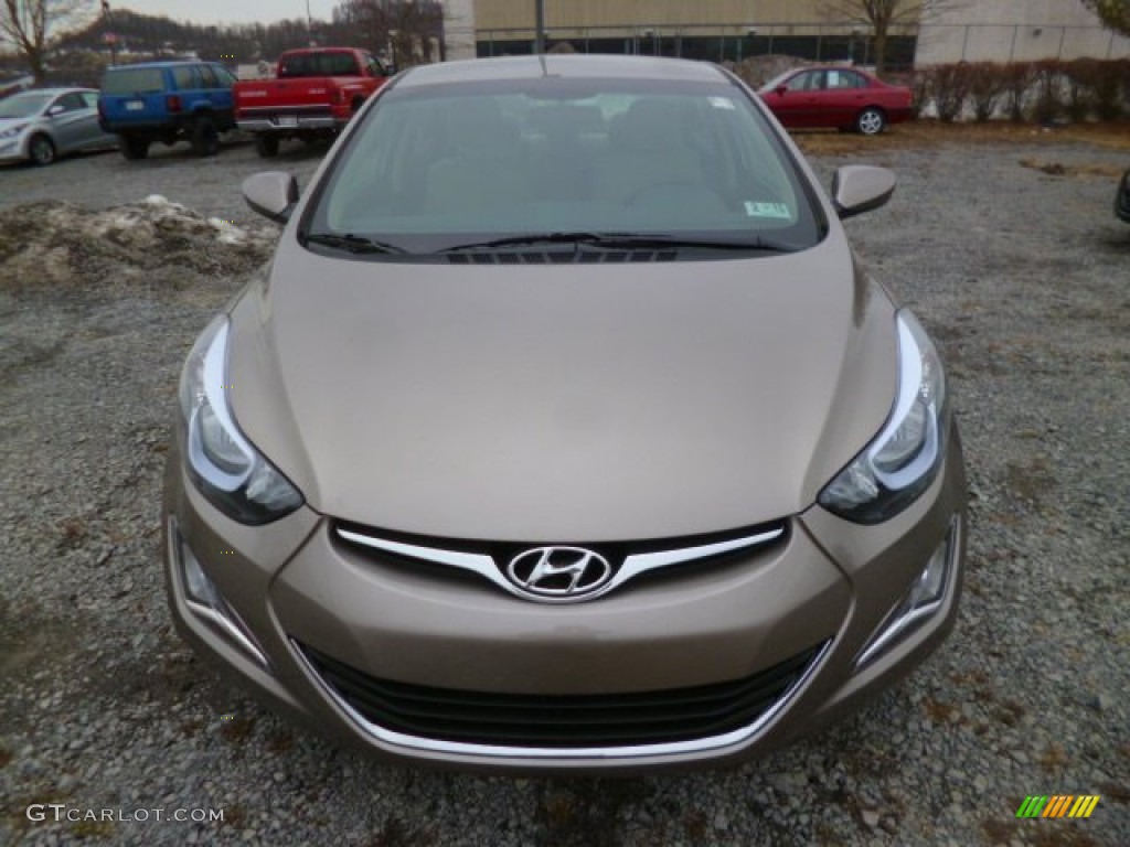 2014 Elantra SE Sedan - Bronze / Beige photo #2