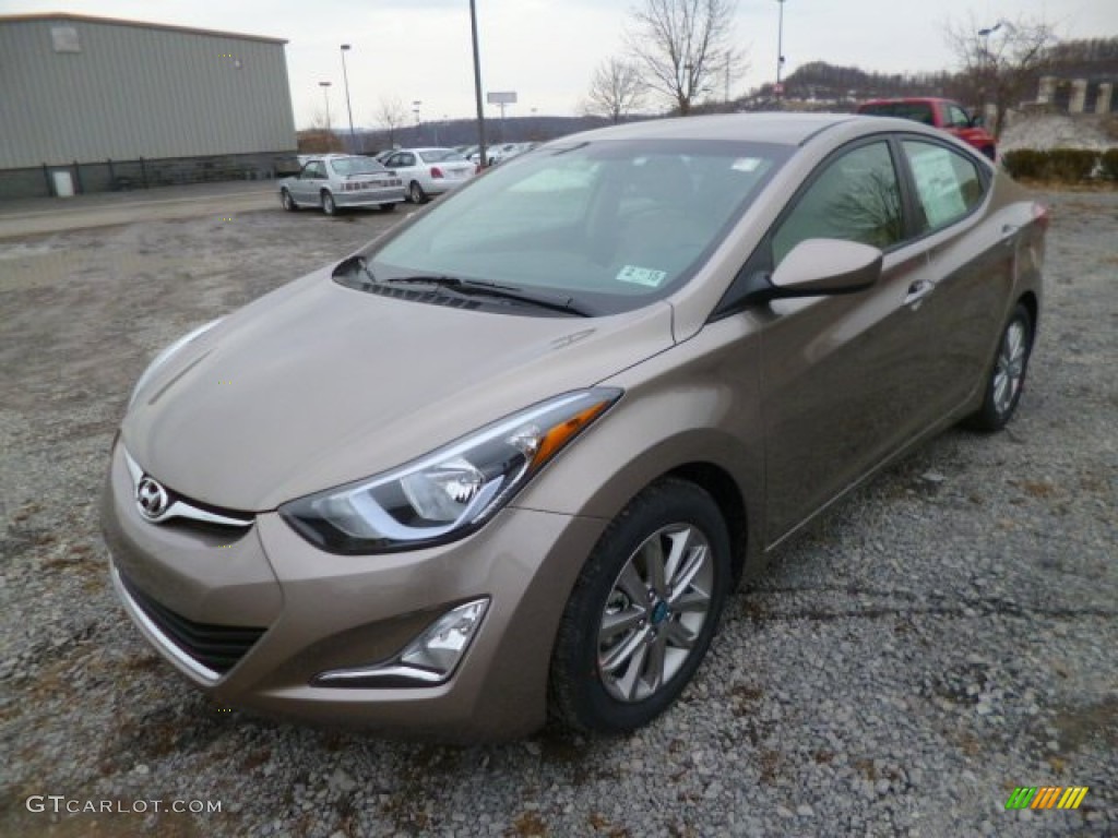 2014 Elantra SE Sedan - Bronze / Beige photo #3