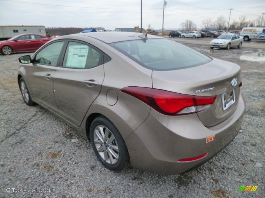 2014 Elantra SE Sedan - Bronze / Beige photo #5