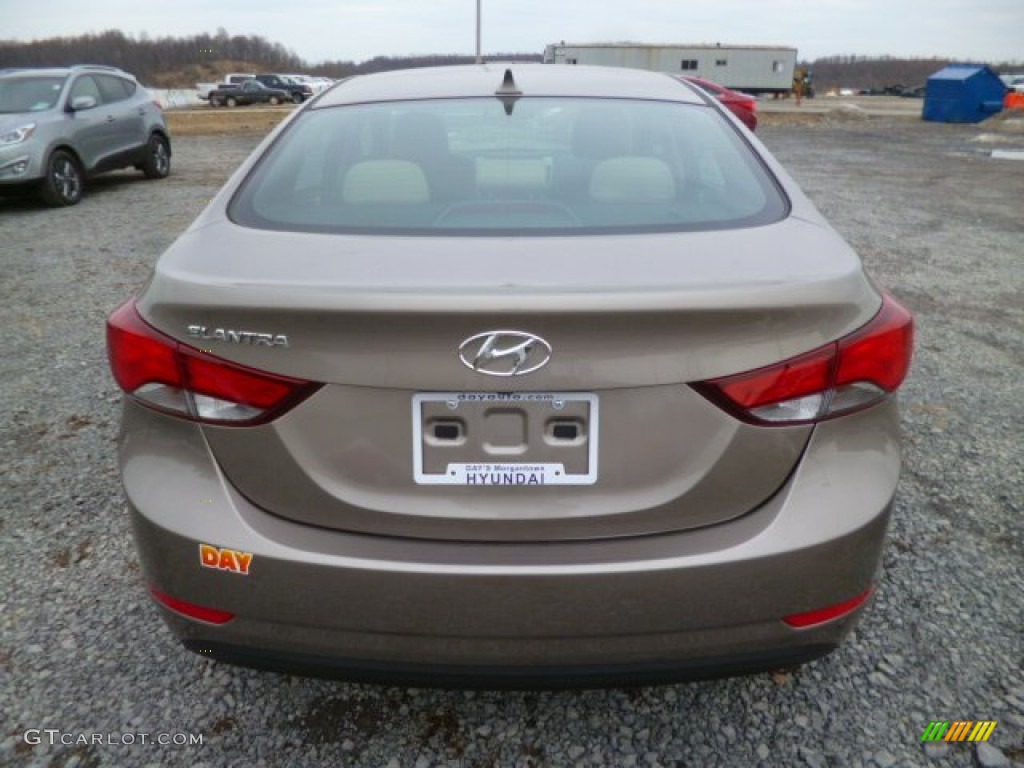 2014 Elantra SE Sedan - Bronze / Beige photo #6