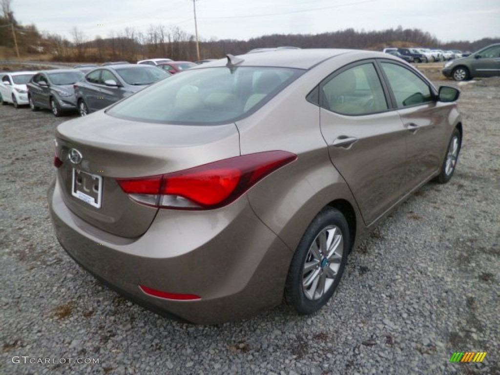 2014 Elantra SE Sedan - Bronze / Beige photo #7