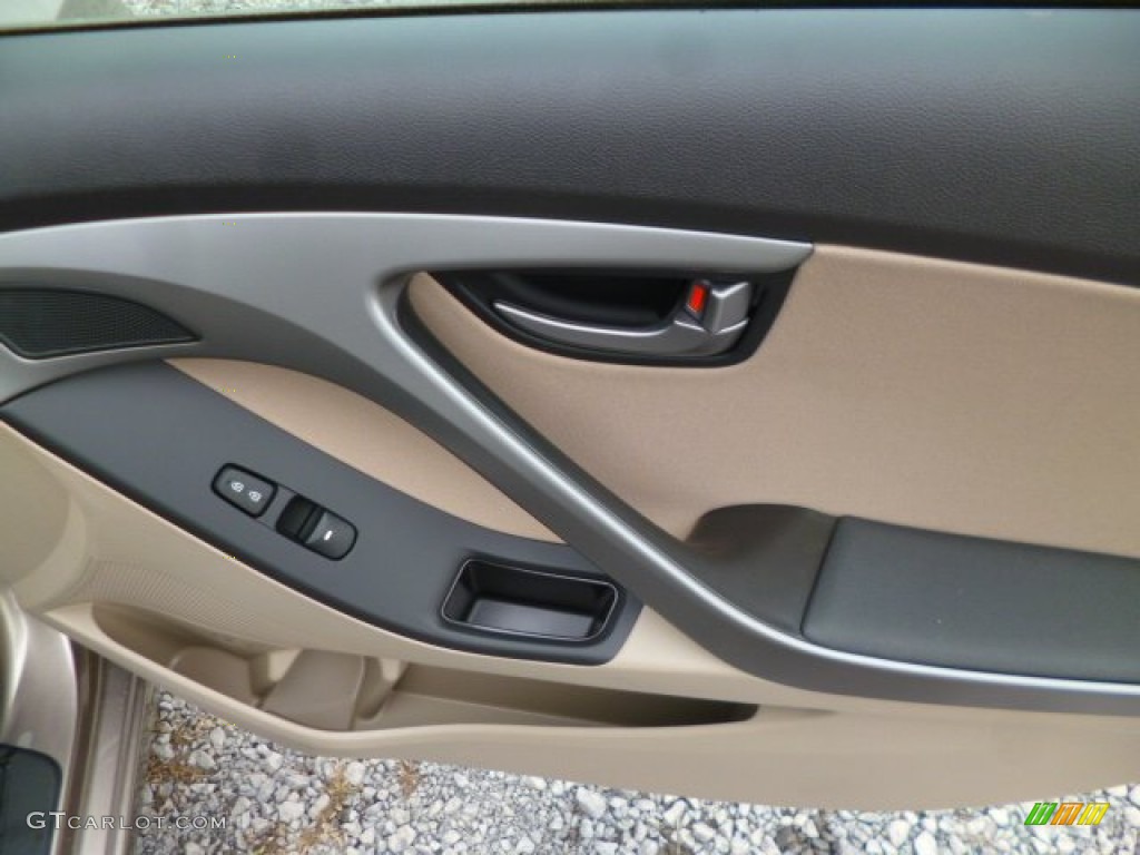 2014 Elantra SE Sedan - Bronze / Beige photo #11