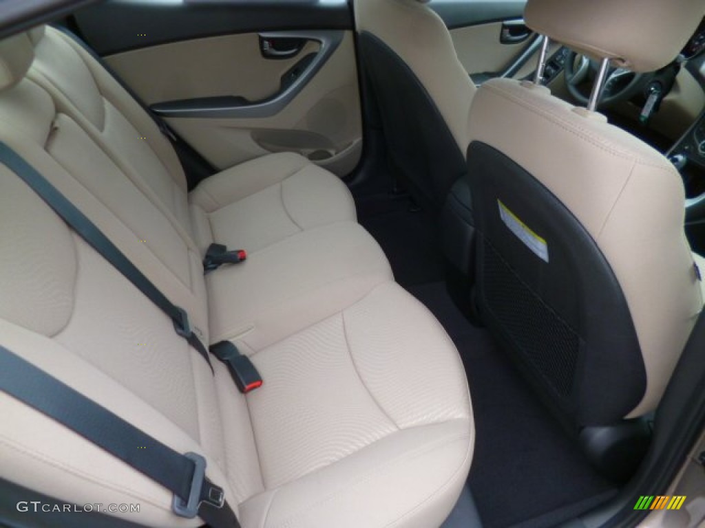 2014 Elantra SE Sedan - Bronze / Beige photo #12