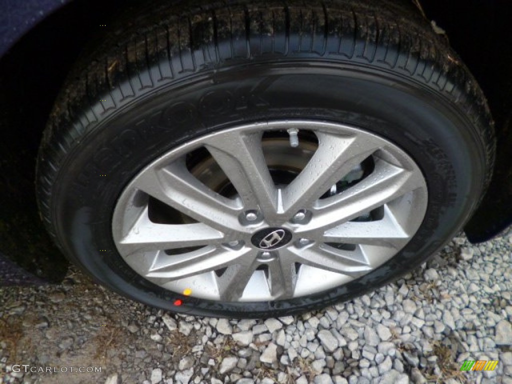 2014 Elantra SE Sedan - Blue / Gray photo #9