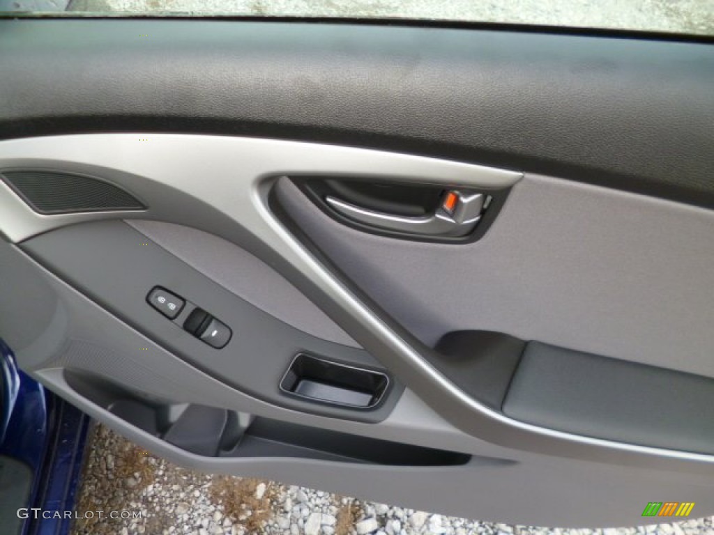 2014 Elantra SE Sedan - Blue / Gray photo #11