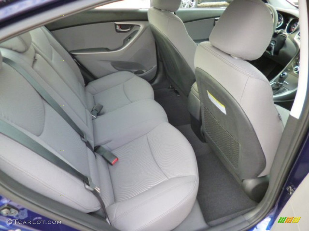 2014 Elantra SE Sedan - Blue / Gray photo #12