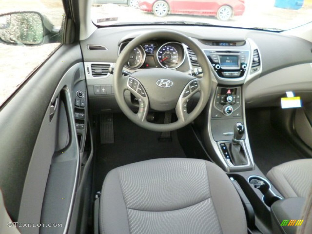 2014 Elantra SE Sedan - Blue / Gray photo #14