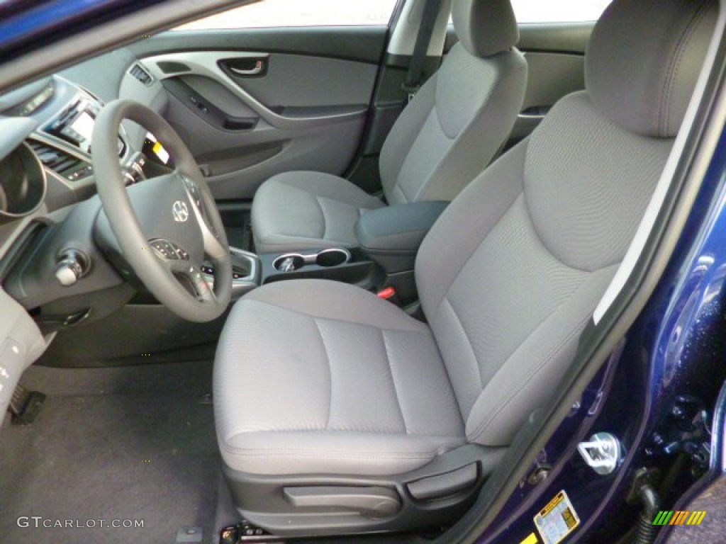2014 Elantra SE Sedan - Blue / Gray photo #15
