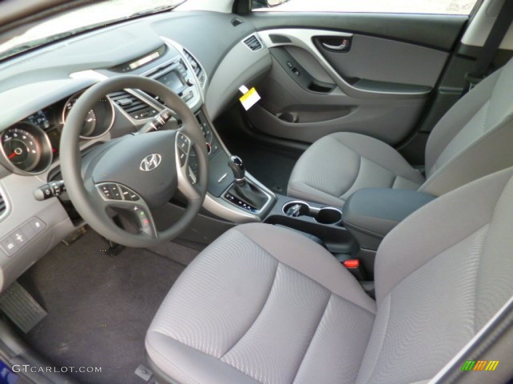 2014 Elantra SE Sedan - Blue / Gray photo #16