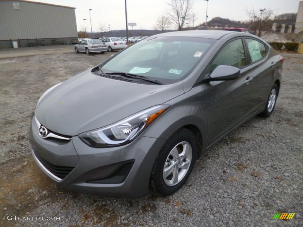 2014 Elantra SE Sedan - Gray / Gray photo #3