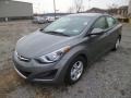 2014 Gray Hyundai Elantra SE Sedan  photo #3