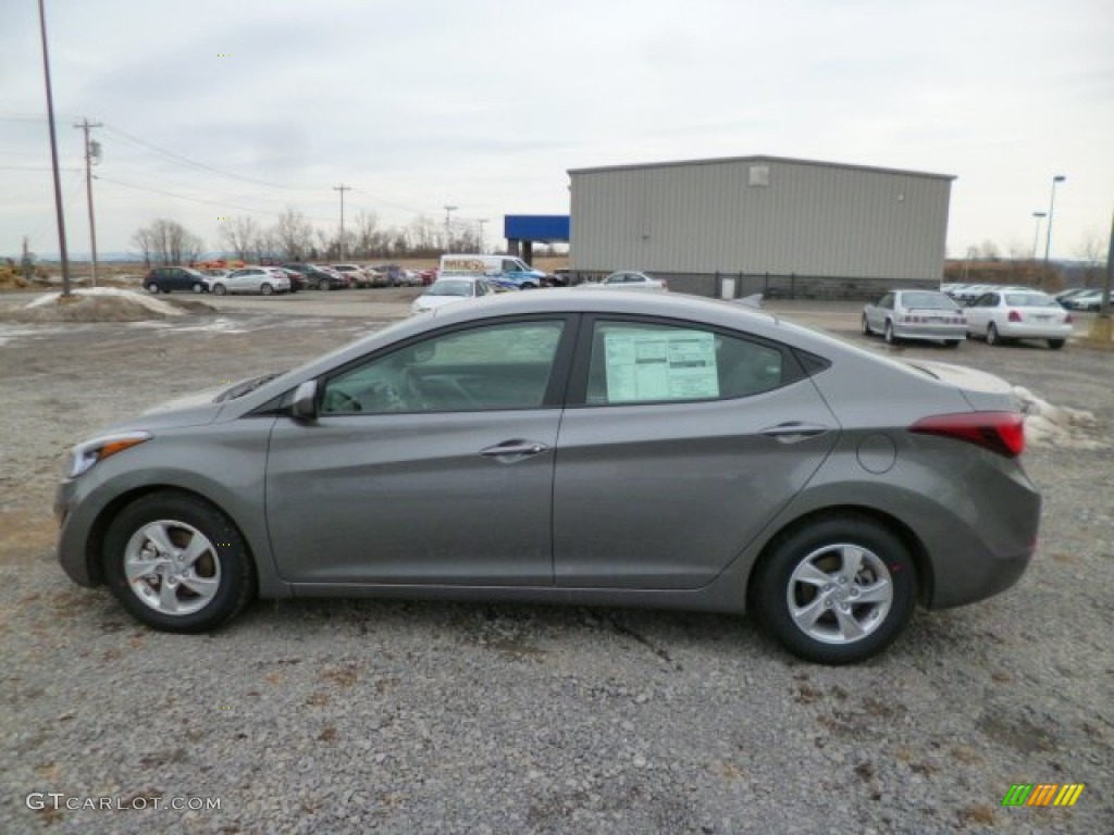 2014 Elantra SE Sedan - Gray / Gray photo #4