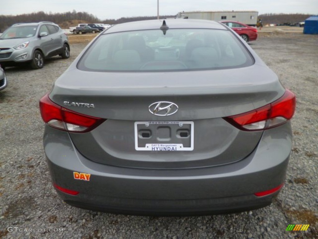 2014 Elantra SE Sedan - Gray / Gray photo #6