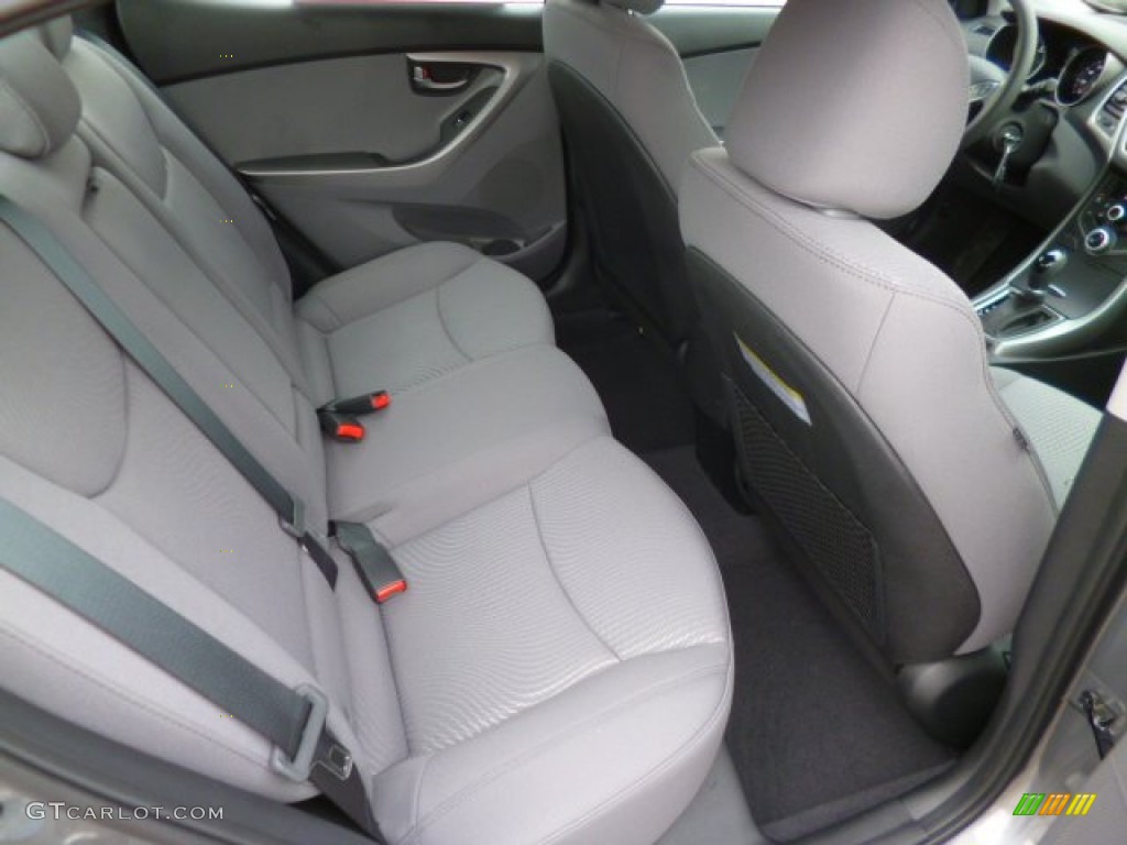 2014 Elantra SE Sedan - Gray / Gray photo #12