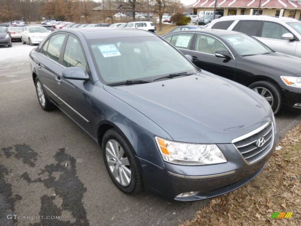Slate Blue 2010 Hyundai Sonata Limited Exterior Photo #91055739