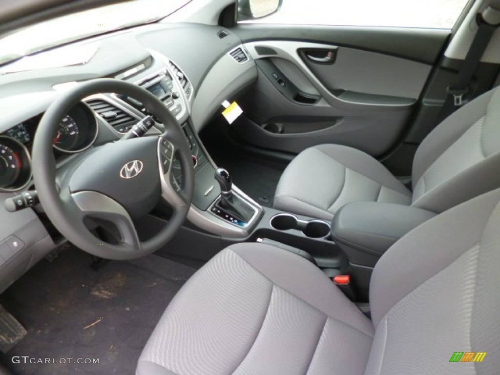 2014 Elantra SE Sedan - Gray / Gray photo #16