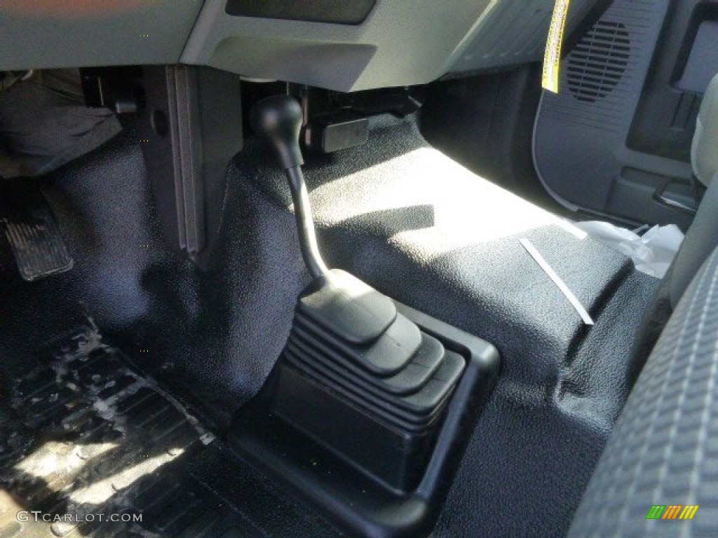 2014 F350 Super Duty XL Regular Cab 4x4 Dump Truck - Oxford White / Steel photo #13