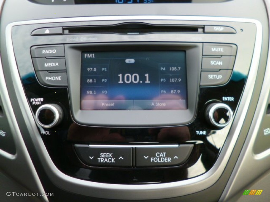 2014 Elantra SE Sedan - Black / Gray photo #18
