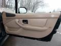 2000 BMW Z3 Beige Interior Door Panel Photo