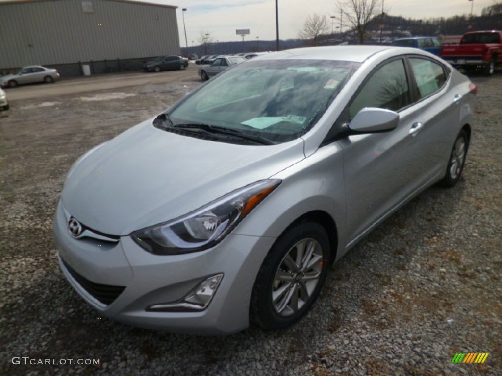 2014 Elantra SE Sedan - Silver / Gray photo #3