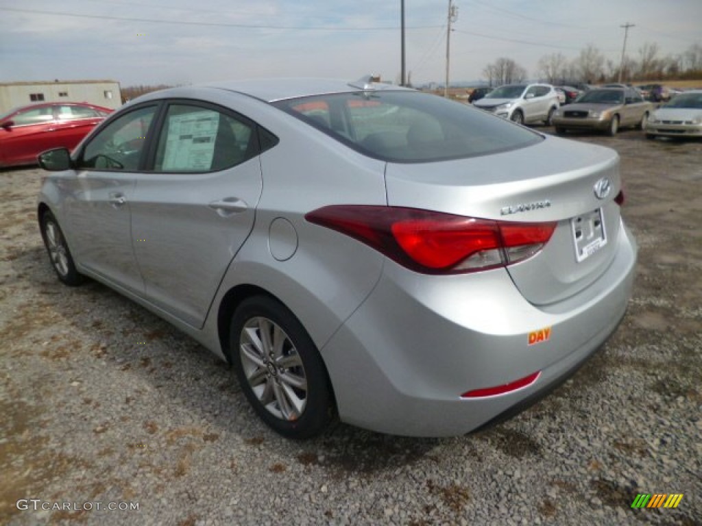 2014 Elantra SE Sedan - Silver / Gray photo #5