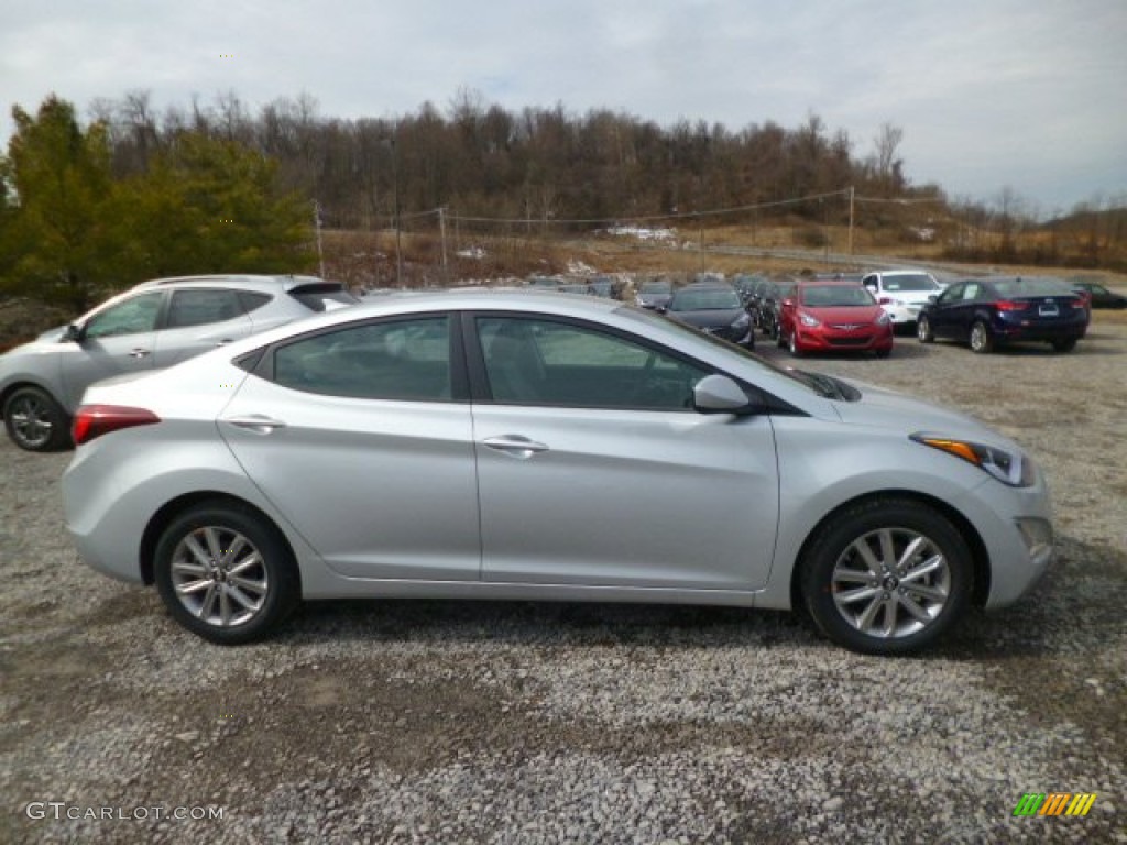 2014 Elantra SE Sedan - Silver / Gray photo #8