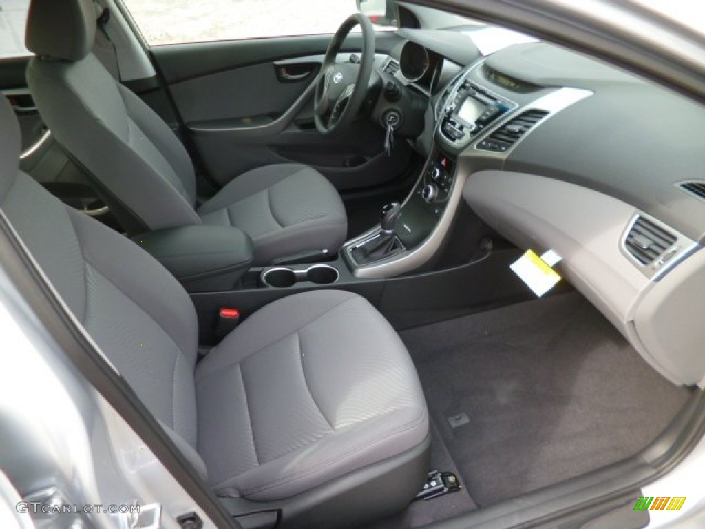 2014 Elantra SE Sedan - Silver / Gray photo #10