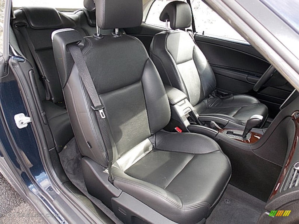 2011 9-3 2.0T Convertible - Nocturne Blue Metallic / Black photo #16