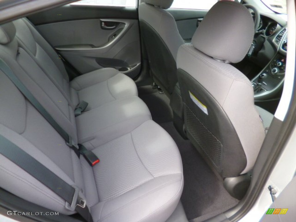 2014 Elantra SE Sedan - Silver / Gray photo #12