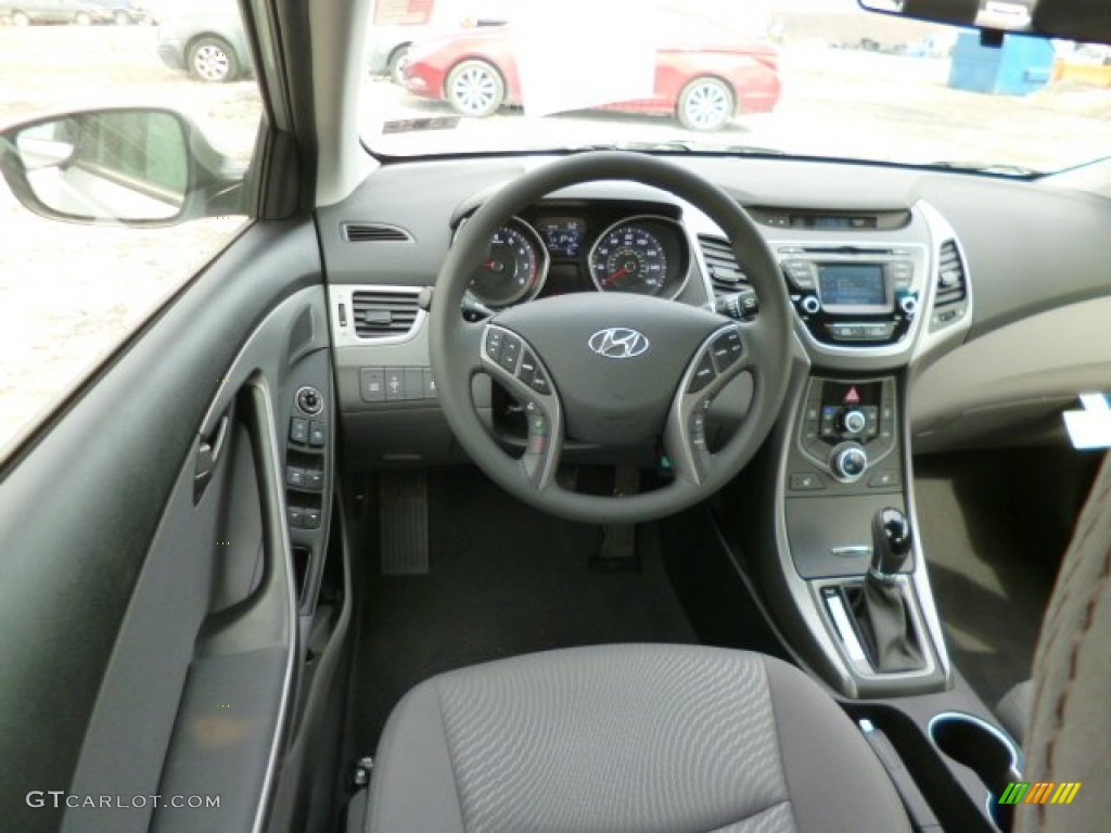 2014 Elantra SE Sedan - Silver / Gray photo #14