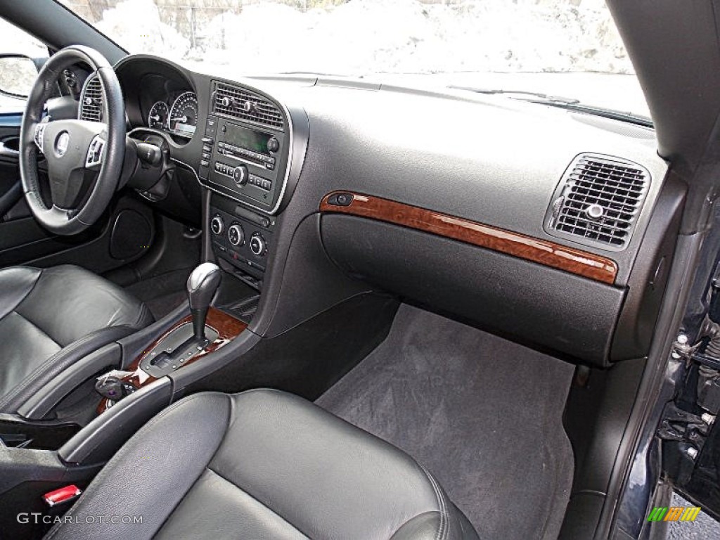 2011 9-3 2.0T Convertible - Nocturne Blue Metallic / Black photo #19
