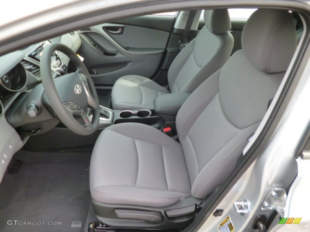 2014 Elantra SE Sedan - Silver / Gray photo #15