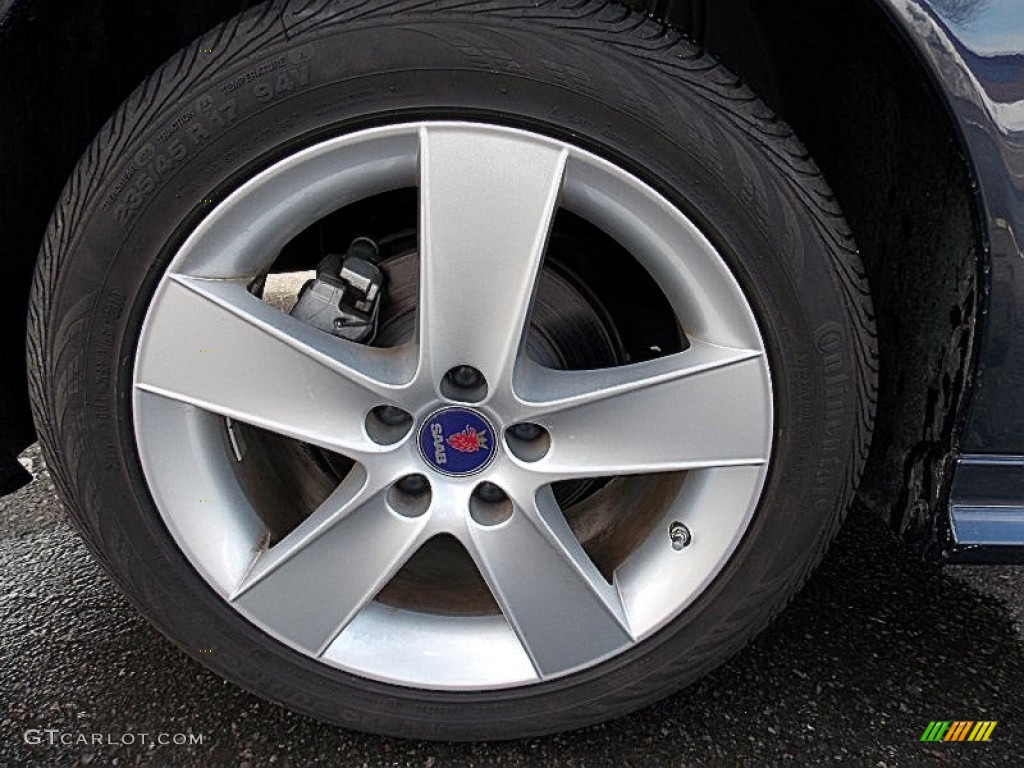 2011 9-3 2.0T Convertible - Nocturne Blue Metallic / Black photo #20