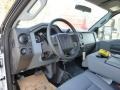 Oxford White - F350 Super Duty XL Regular Cab 4x4 Dump Truck Photo No. 11