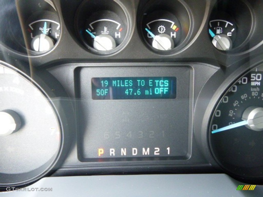 2014 F350 Super Duty XL Regular Cab 4x4 Dump Truck - Oxford White / Steel photo #19