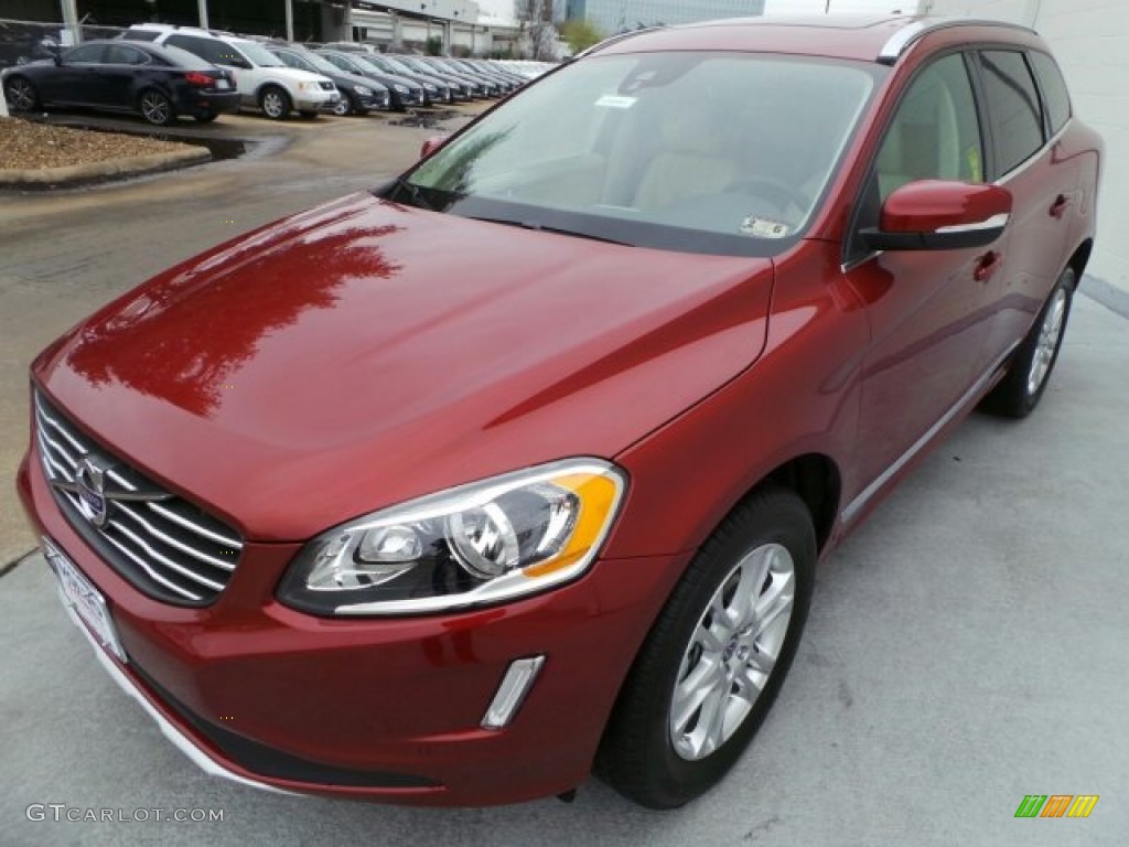 Flamenco Red Metallic 2015 Volvo XC60 T5 Drive-E Exterior Photo #91058415