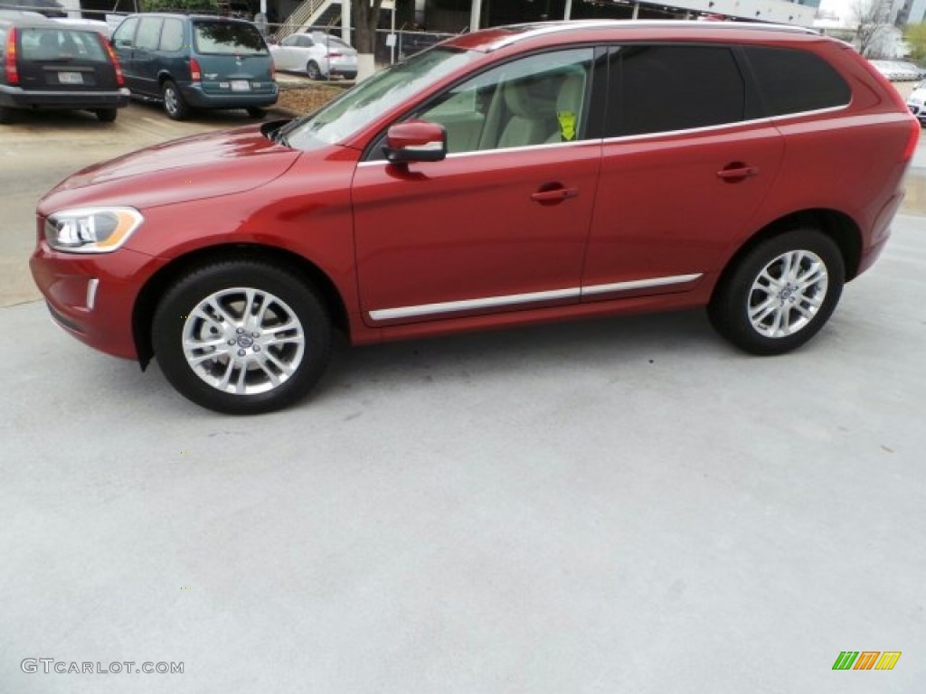 Flamenco Red Metallic 2015 Volvo XC60 T5 Drive-E Exterior Photo #91058451