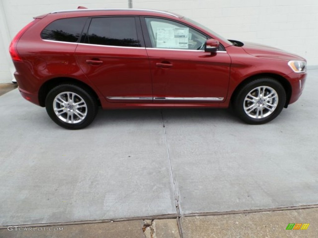 Flamenco Red Metallic 2015 Volvo XC60 T5 Drive-E Exterior Photo #91058522