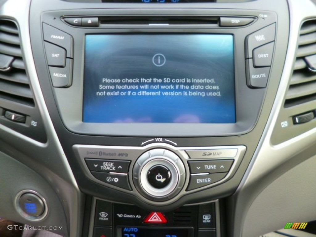 2014 Elantra Limited Sedan - Black / Gray photo #19