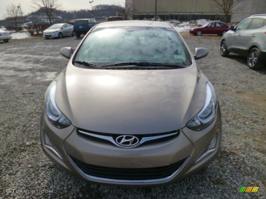 2014 Elantra SE Sedan - Bronze / Beige photo #2