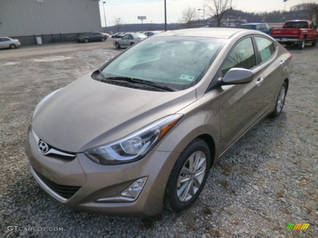 2014 Elantra SE Sedan - Bronze / Beige photo #3