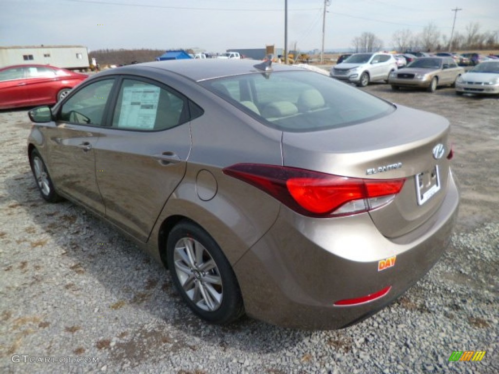 2014 Elantra SE Sedan - Bronze / Beige photo #5
