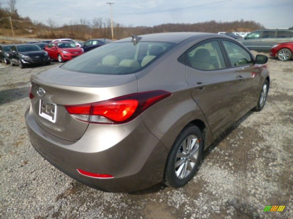 2014 Elantra SE Sedan - Bronze / Beige photo #7