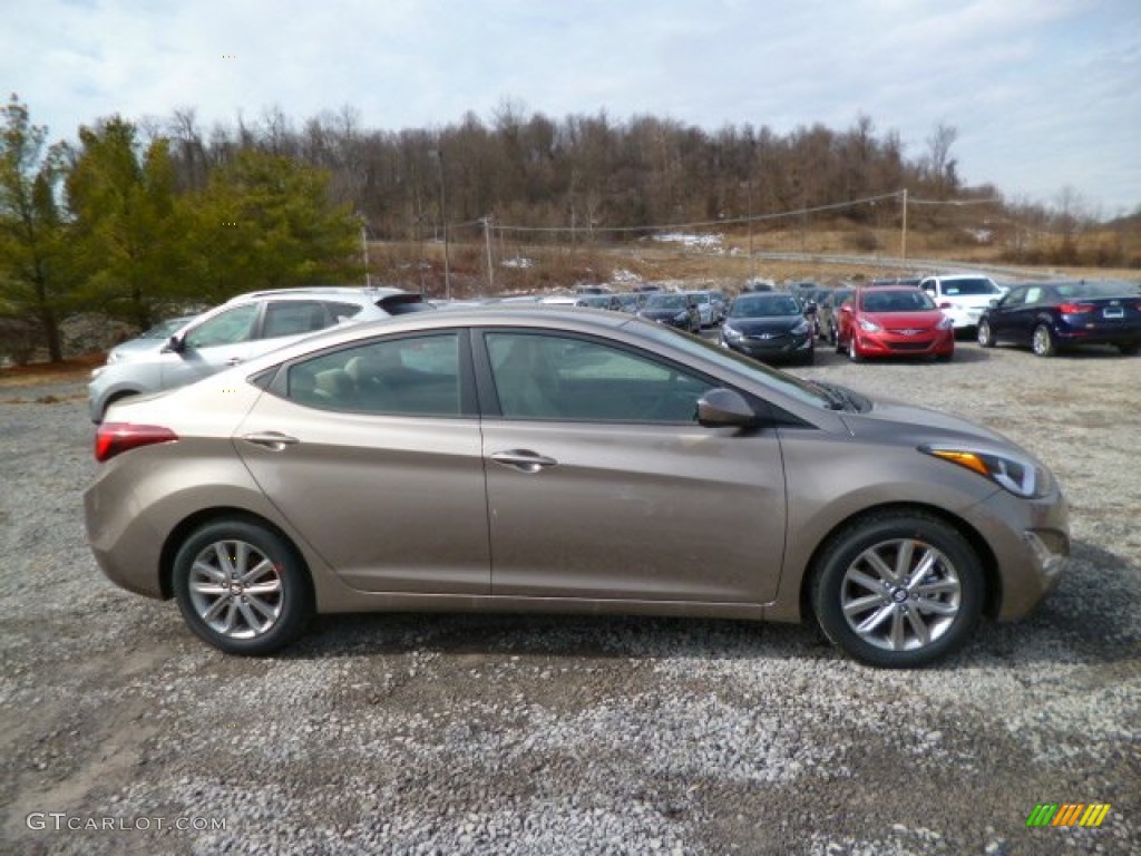 2014 Elantra SE Sedan - Bronze / Beige photo #8